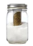 Jarware Salt And Pepper Shaker For Regular Mouth Mason Jars, Grey. Fixed Price $16.39.