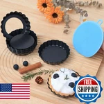 Vnray Mini Tart Removable Bottom Nonstick 4 Inch Quiche Set Of 16 Carbo. Fixed Price $43.63.