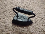 Vtg Geneva #1 Star Iron Paper Weight Bacon Press Antique. Fixed Price $18.95.
