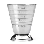 Mercer Culinary M37069 Barfly 2.5 Oz. Stainless Steel Measuring Cup. Fixed Price $9.63.