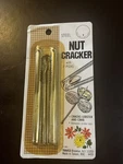 Vintage Nut Cracker With 2 Picks Travco New Old Stock. Fixed Price $13.59.