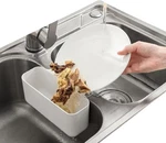 Sink Strainer Drain Basket Kitchen Trash Food Catcher Waste White. Fixed Price $18.52.
