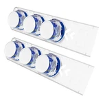 Sophico Yogurt Organizer For Fridge, 4 TRANSPARENT,2 Pack,. Fixed Price $25.60.
