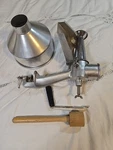 Squeezo Strainer Original All Metal Mill Berries Tomato. Fixed Price $110.00.