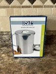 Rsvp International Endurance Stainless Steel Fryer's Friend Pot Can 6 Cup Nib. Fixed Price $21.99.