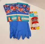 Pioneer Woman Heritage Floral Sink Strainer & 2 Pair Of Cleaning Gloves Nwt's. Fixed Price $15.00.