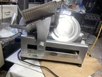 Globe Chefmate GC512 12" Manual Gravity Feed Slicer - 1/3 Hp 120V Tested Used. Fixed Price $1500.00.