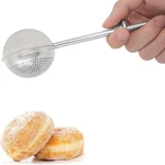 Hulisen Flour Duster For Baking, One-handed Operation, 304 Stainless Steel Powde. Fixed Price $15.99.