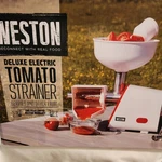 Westonsupply 82-0250-W White Deluxe Electric Tomato Strainer. Fixed Price $99.99.
