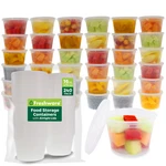 Freshware Food Storage Containers 240 Set 16 Oz Plastic Deli Lids. Fixed Price $91.13.