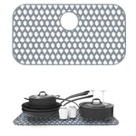 Sink Protectors For Kitchen (30"X16", Rear Drain), Drains & Strainers Gr.... Fixed Price $42.46.