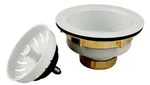 Keeney K1439WH Deep Thread Cast Brass Kitchen Sink 3.5-INCH Opening, White. Fixed Price $25.99.