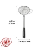 Oxo Good Grips Stainless Steel Spider Strainer Scoop. Fixed Price $27.99.