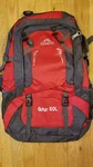 Gohyo 60L Hiking Trekking Waterproof Daypack Backpack Travel * Red Grey New. Fixed Price $41.99.