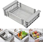 Carnaval Stainless Steel Kitchen Drying Rack, Medium, Starry Sky Gray. Fixed Price $30.99.