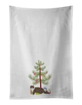 New Norwegian Forest Cat Christmas Kitchen Set Of 2 White Dish. Fixed Price $32.59.