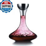 Houdini Wine Decanter W/ Shower Funnel & Sediment Strainer, Off-white. Fixed Price $54.99.