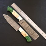 Custom Handmade Chef Knife Set Kitchen Knives Cutlery Forged Damascus Steel 1495. Fixed Price $38.00.