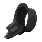 Black Garbage Disposal 3.5" Sink Drain Flange And Stopper Set, 3-BOLT, Kitchen. Fixed Price $19.99.