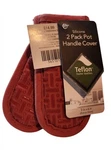 Kitchen Pot Handle Holder Supreme Red Set Of 2 Silicone Pack Cover Teflon 3. Fixed Price $10.00.