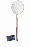 Zulay Kitchen Straining Ladle 15 Stainless Steel Spider Skimmer New With Tag. Fixed Price $12.00.
