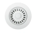 Blanco 441091 Decorative Basket Strainer: Matte White. Fixed Price $39.00.