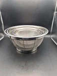 Pampered Chef Stainless Steel Mesh 3 Piece Colander Set Vgc. Fixed Price $29.00.