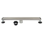 Kingston Brass BSF242 Watercourse 24" Rectangular Shower Drain - Nickel. Fixed Price $100.72.