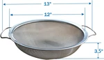 Fine Mesh Stainless Steel Paint Strainer Fits 5 Gallon Bucket, Filter Impuritie. Fixed Price $24.69.