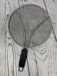 Grease Splatter Screen For Frying Pan 9.5IN Stops 99 Of Hot Oil Splash. Fixed Price $19.99.
