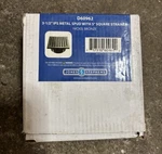 Jones Stephens 3-1/2" Square Strainer Nickel Bronze Shower/floor Drains D60962. Fixed Price $30.00.