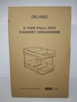 Delamu 2 Tier Pull-out Cabinet Organizer Pack. Fixed Price $19.00.