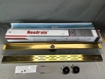 Neodrain ZA3-36-G01-GD Inch Linear Shower Gold Stripe Pattern Grate. Fixed Price $63.75.