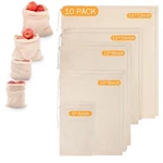 Chielor 10 Pack Nut Milk Bag, Fine Mesh Multi-sizes (mixed), Beige. Fixed Price $21.73.