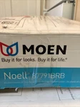 Noell Mediterranean Bronze One-handle High Arc Kitchen Faucet Moen 87791BRB. Fixed Price $134.49.
