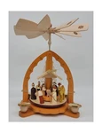 16033 Richard Glaesser Pyramid-nativity SCENE-10.5" X 9.25", Brown. Fixed Price $274.31.