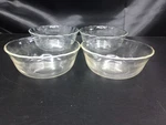 Set Of Vintage Pyrex Corning 465 Custard Cup Scalloped Edge 175ML Clear. Fixed Price $25.49.