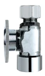 Keeney Brass Chrome Straight Stop Valve Fip X Compression 1/4-TURN. Fixed Price $28.64.