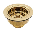 Westbrass D214-01 3-1/2" Post Style Large Kitchen Sink Basket Strainer, Polis.... Fixed Price $44.78.