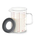 Bcnmviku Glass Measuring 6CUPS/1500ML/50OZ High Borosilicate Insulated Hand. Fixed Price $34.35.