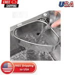 Stainless Steel Sink Strainer Basket, Triangle Drain Rack, Kitchen Food Filter. Fixed Price $10.67.