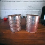 Pair Of Vtg Bromwell's Flour Sifters Rustic Farmhouse Decor Shabby Chic. Fixed Price $6.48.
