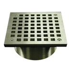 Jones Stephens D60963 3-1/2 X Square Nickel Brass Strainer And. Fixed Price $226.52.