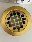 New Kohler K-9132-2MB 4-3/8" Round Shower Drain With Gasket. Fixed Price $53.10.