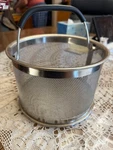 Cook's Essentials Mesh Pasta Frying Strainer Multi-baskets. Fixed Price $30.00.
