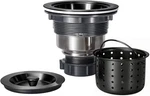 Kitchen Sink Drain 3-1/2 Inch Black Assembly Kit, Removable Deep. Fixed Price $53.23.