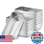 Onader Bread Pans Set Of 12, 9X5 Inch Stainless Steel Deep Meatloaf For. Fixed Price $102.42.