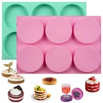 Huakener Silicone Muffin Top Pans For Baking, 4 Inch Large,. Fixed Price $17.99.