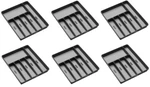 (6) Ea Madesmart 95-29606-06 Large Granite Silverware Storage Organizer Trays. Fixed Price $73.90.