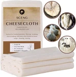 Cheesecloth, Grade 90, 36 Sq Feet, Reusable, 100% Unbleached Cotton Fabric, Ultr. Fixed Price $17.53.